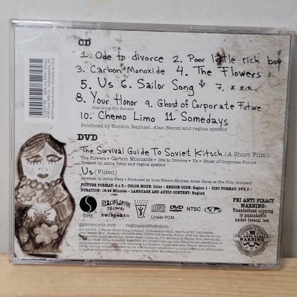 CD / DVD Regina Spektor - Soviet Kitsch - Picture 5 of 5